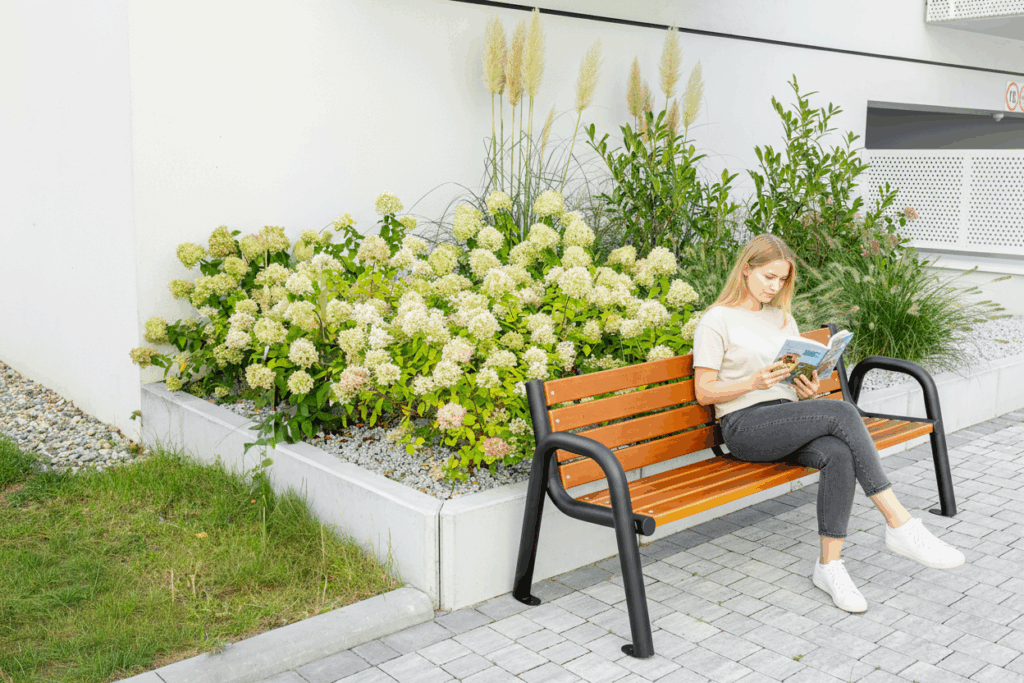 ławka ogrodowa Figa 196cm kasztan