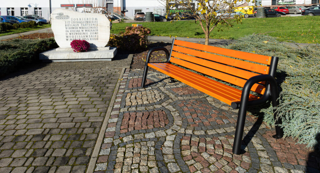 Ławka ogrodowa Figa we Wodzisławiu