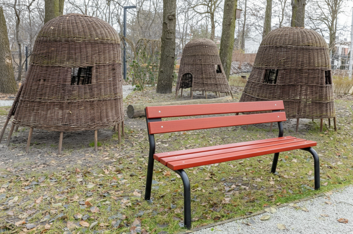 Ławka ogrodowa Frykas 170cm jarzębina