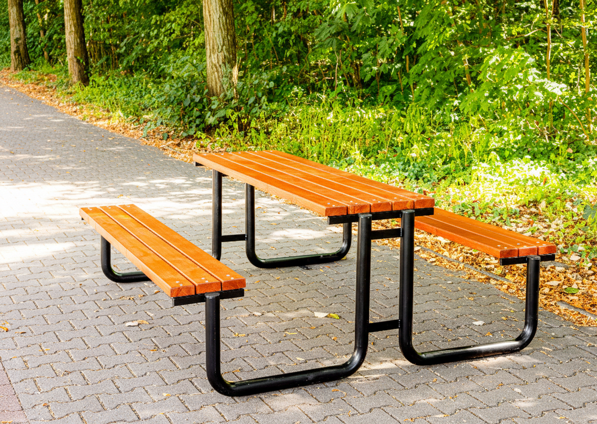 stół piknikowy Szafran jarzębina